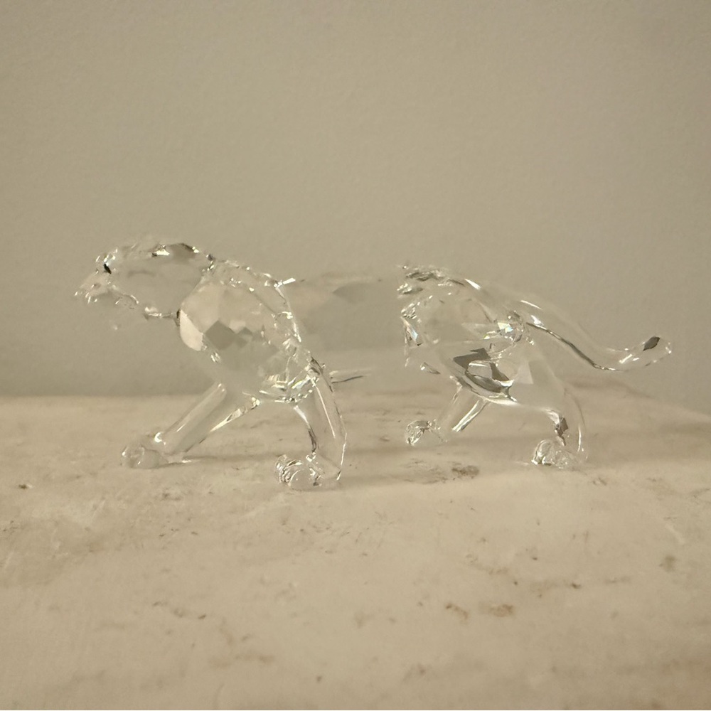 Swarovski Leopard Crystal Figurine